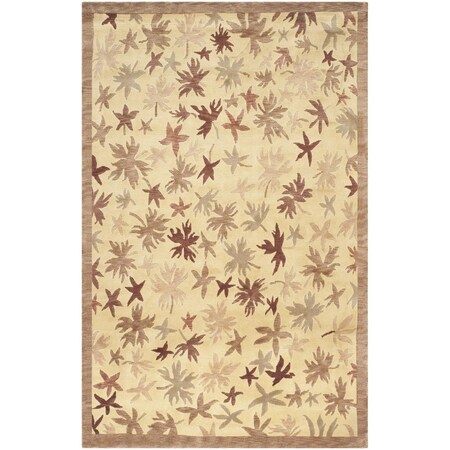 Safavieh 8 x 10 ft. Tibetan Hand Knotted Rectangle Area Rug, Multi Color TB103A-8